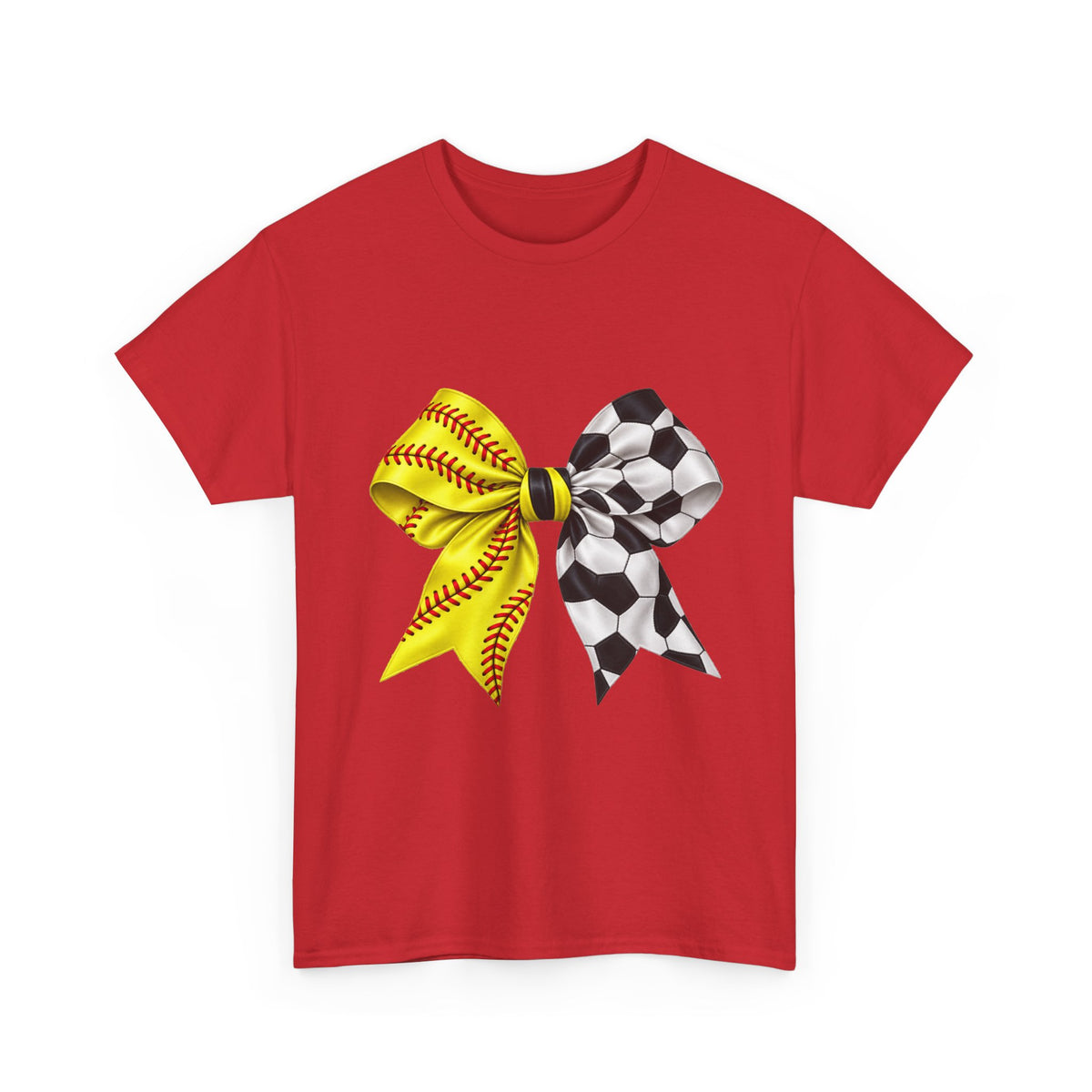 Softball and Soccer Bow T-Shirt