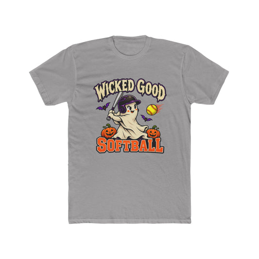 Wicked Good Softball Halloween T-Shirt
