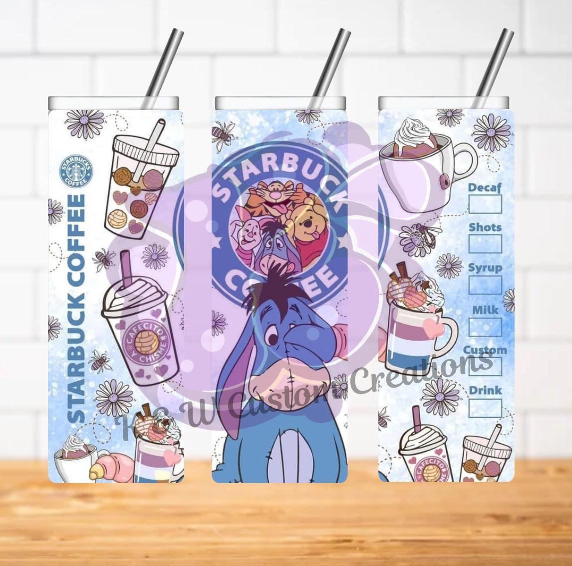 Starbucks eeyore - K&W CUSTOM CREATIONS