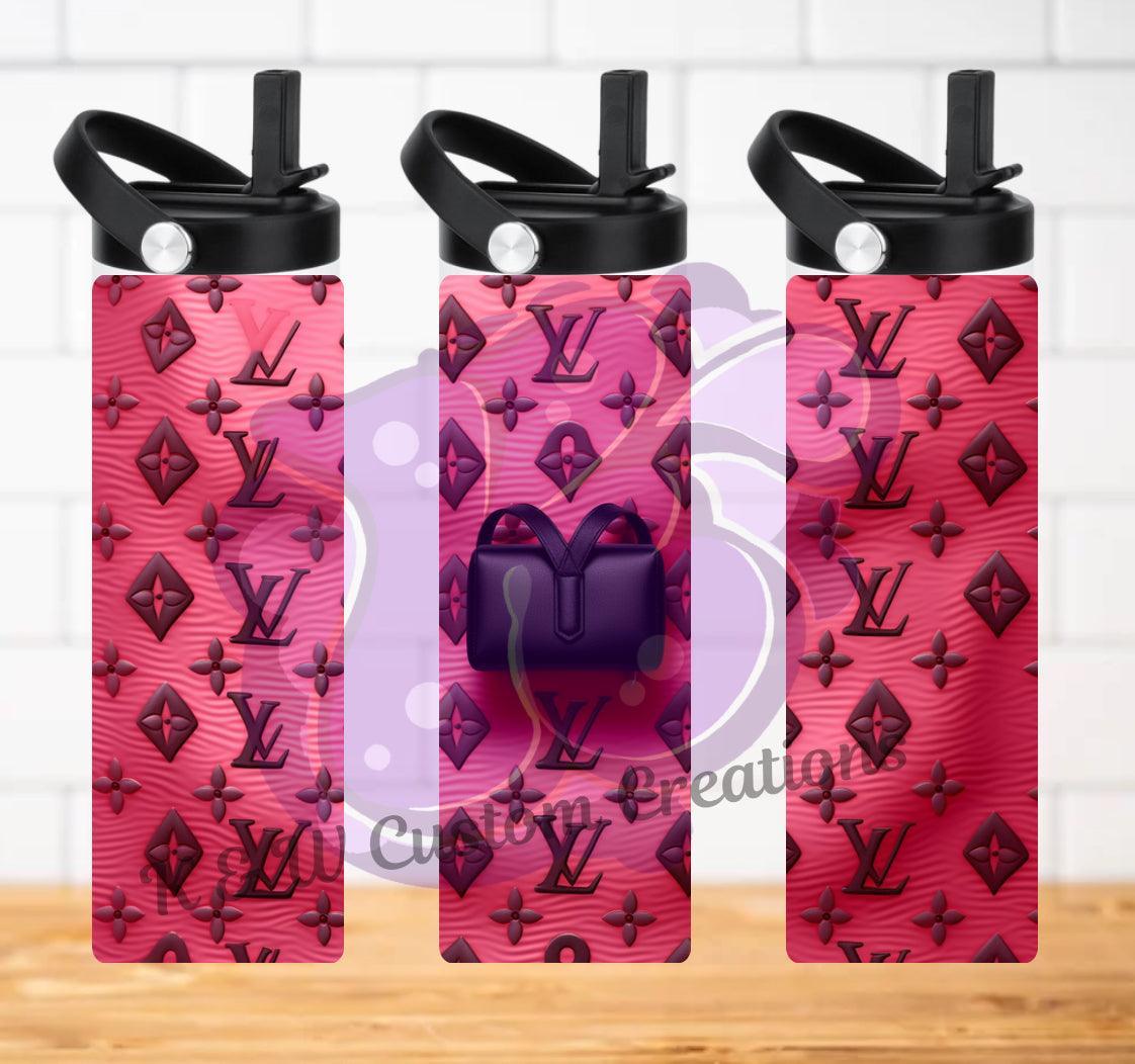 Pink Lv Purse - K&W CUSTOM CREATIONS