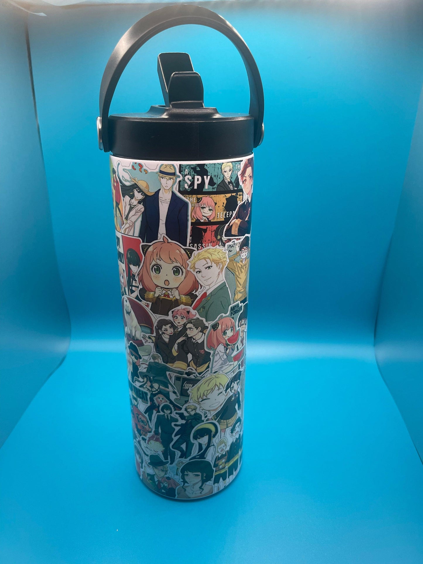 Spy X Family -20oz sport Water Bottle - K&W CUSTOM CREATIONS