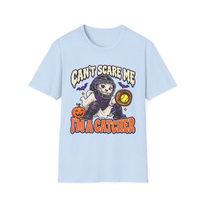 Can't Scare Me I'm a Catcher Halloween T-Shirt