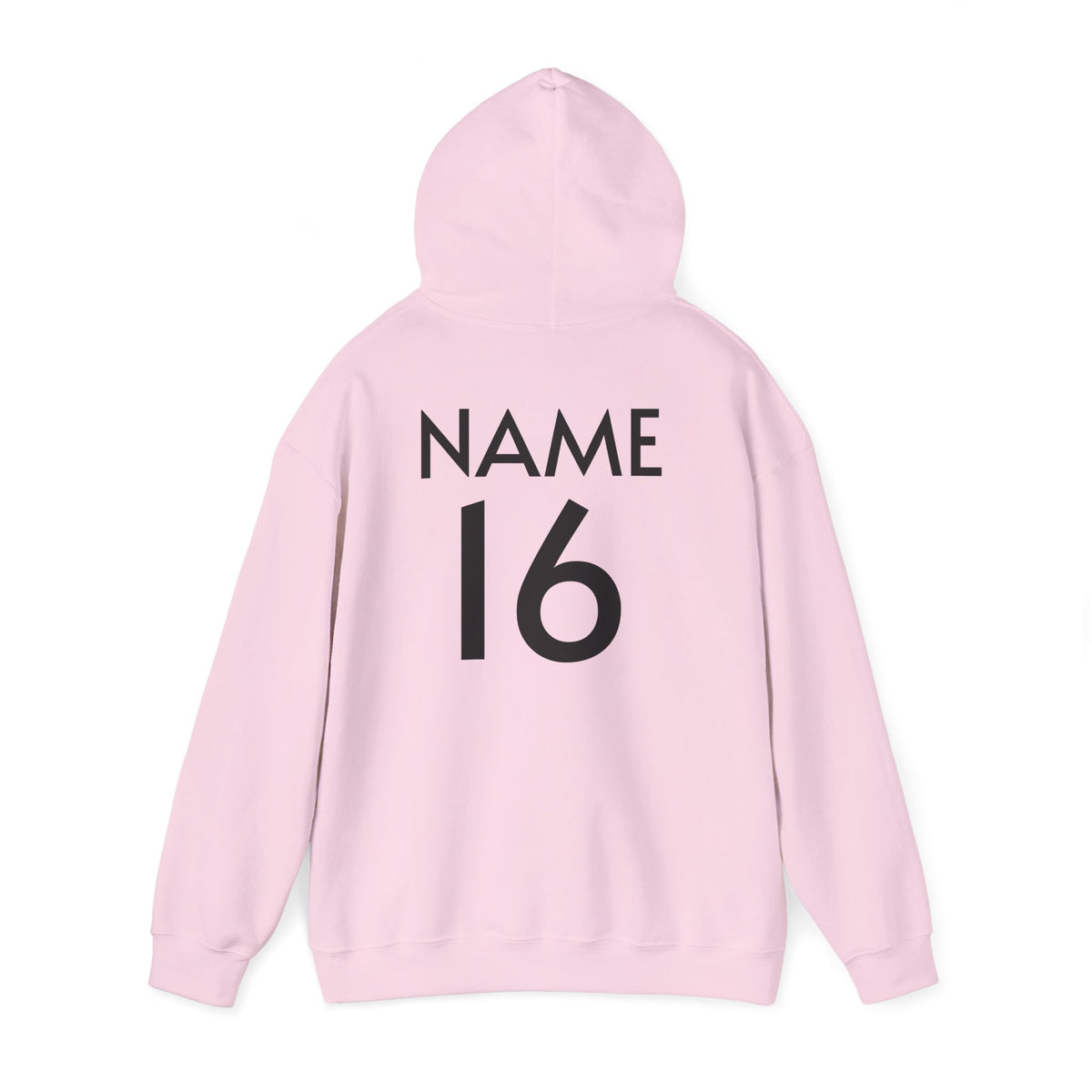 Catcher's Parents Hoodie — Personalized Back Name & Number Baseball Supporter Sweatshirt