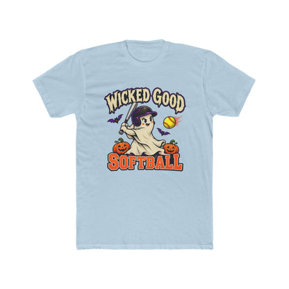 Wicked Good Softball Halloween T-Shirt