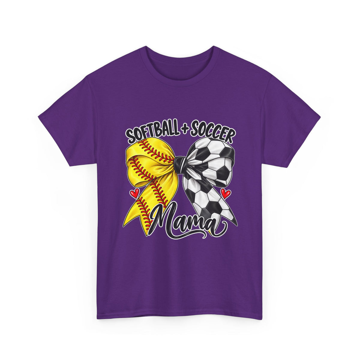 Softball + Soccer Mama Sports Mom T-Shirt