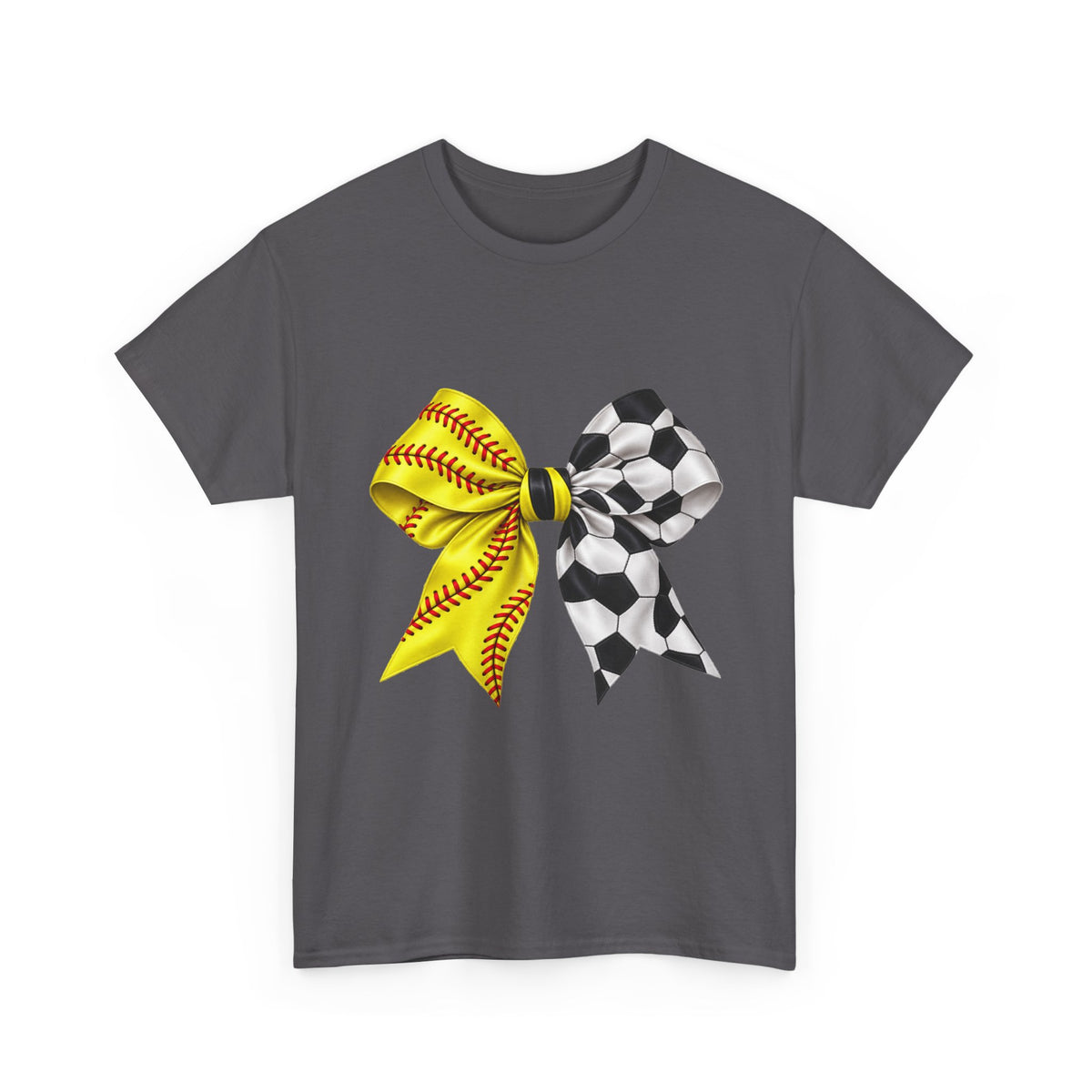 Softball and Soccer Bow T-Shirt