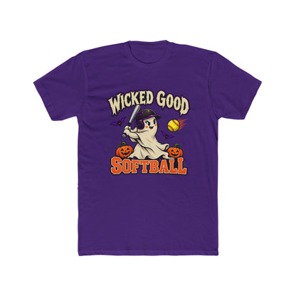Wicked Good Softball Halloween T-Shirt