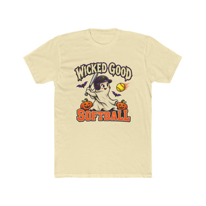 Wicked Good Softball Halloween T-Shirt