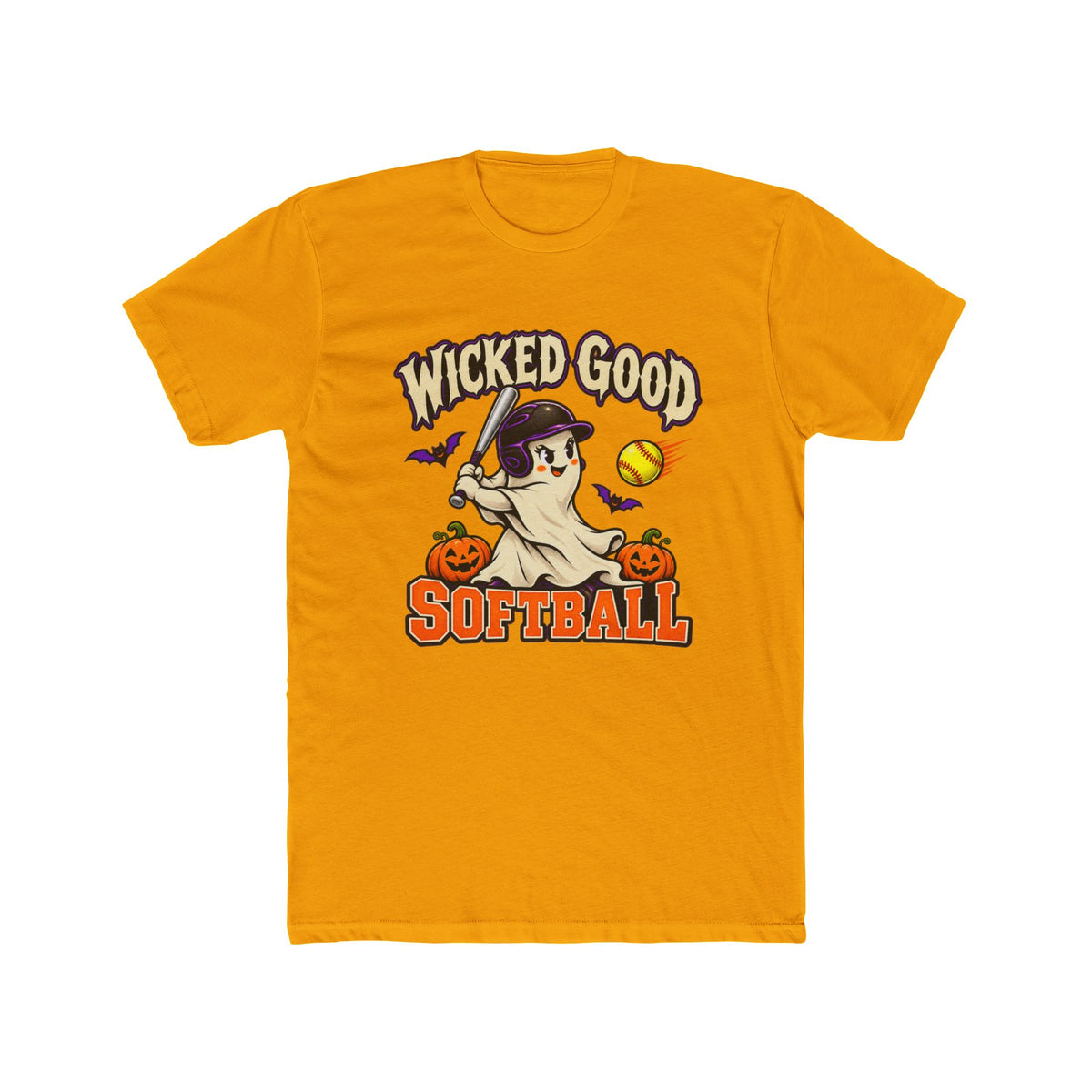 Wicked Good Softball Halloween T-Shirt