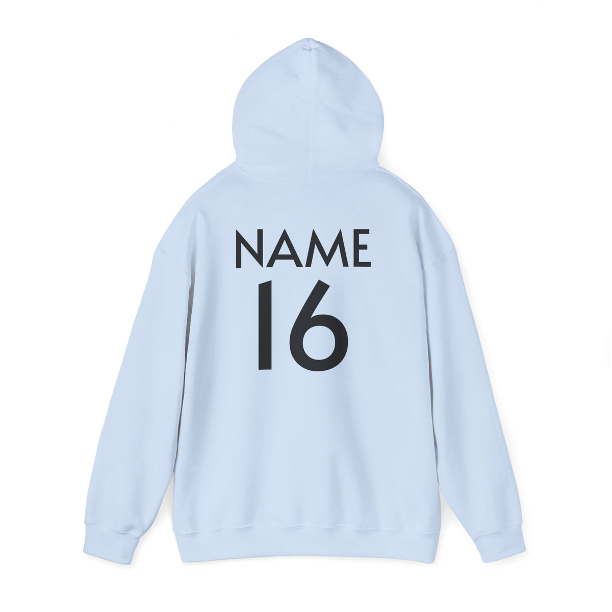 Catcher's Parents Hoodie — Personalized Back Name & Number Baseball Supporter Sweatshirt