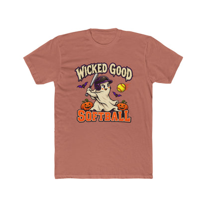 Wicked Good Softball Halloween T-Shirt
