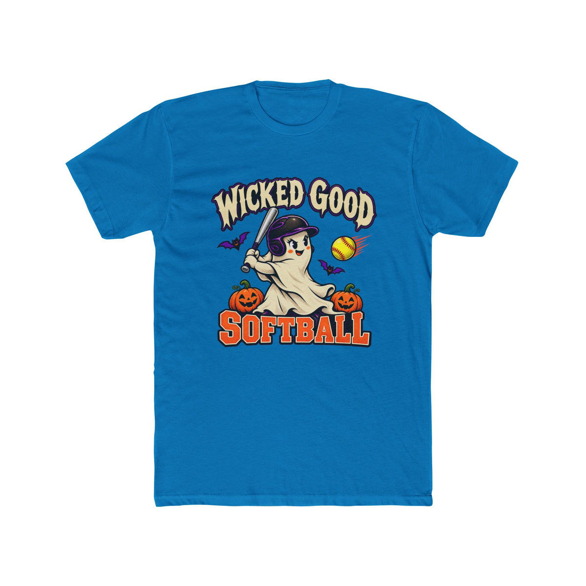 Wicked Good Softball Halloween T-Shirt