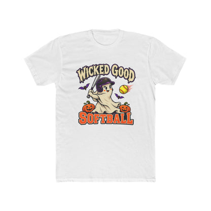 Wicked Good Softball Halloween T-Shirt