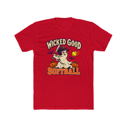 Wicked Good Softball Halloween T-Shirt