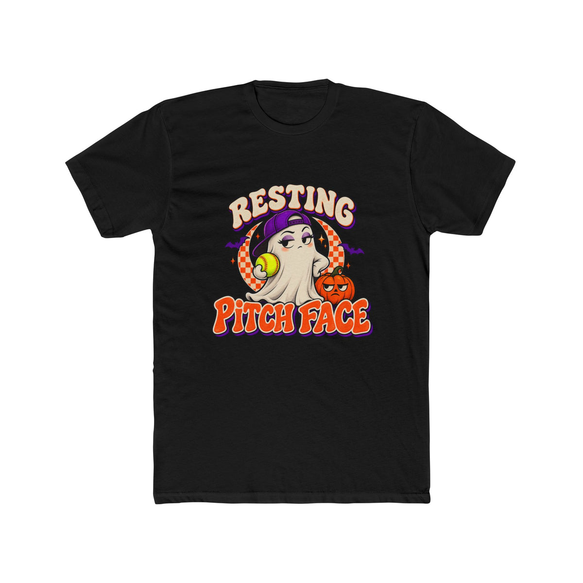 Resting Pitch Face Baseball Graphic Tee