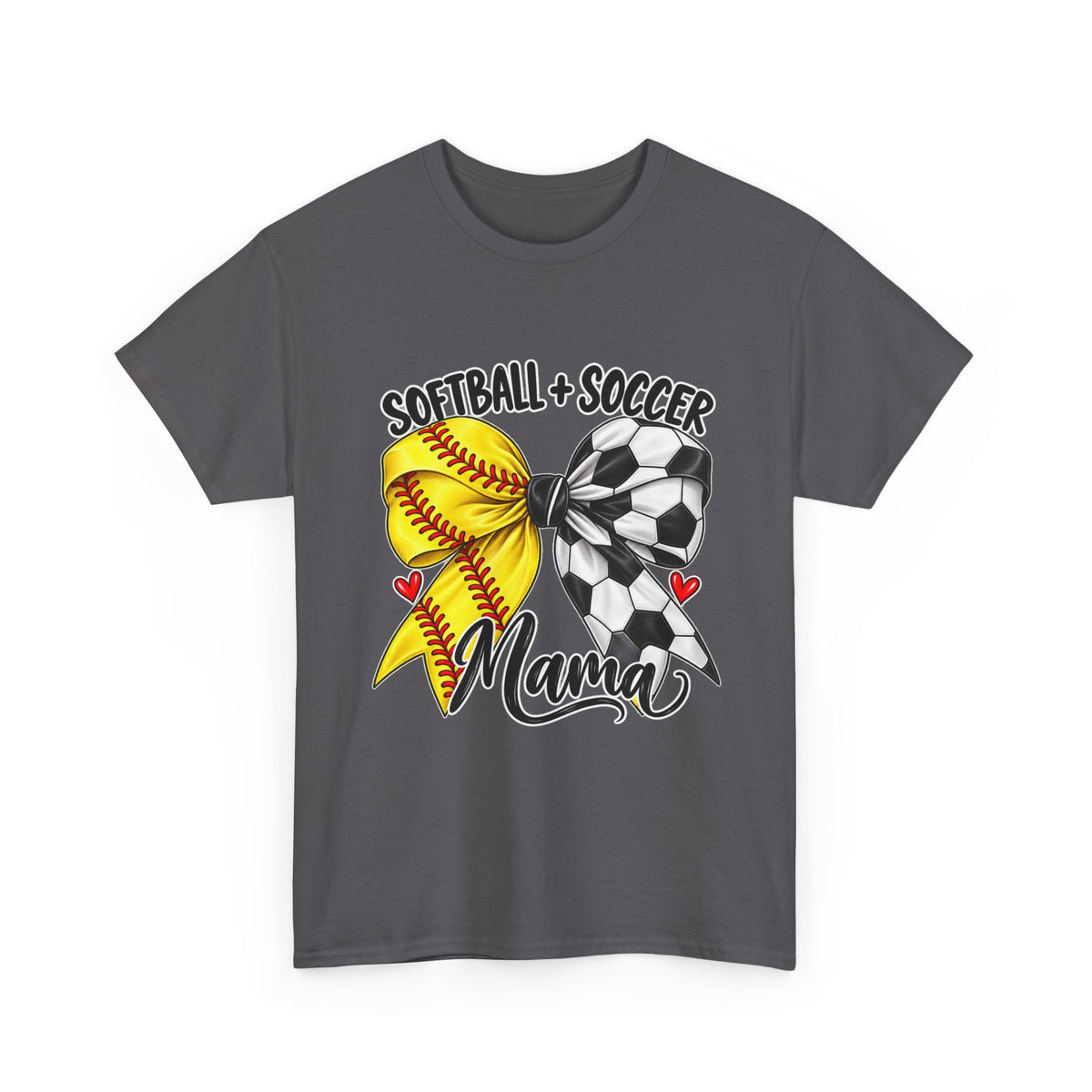 Softball + Soccer Mama Sports Mom T-Shirt