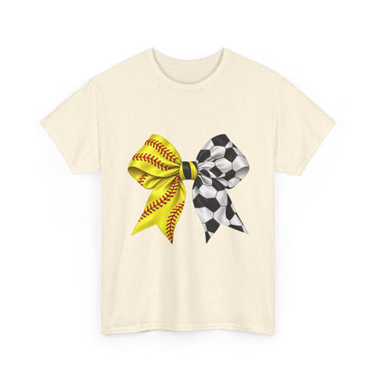 Softball and Soccer Bow T-Shirt