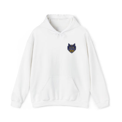 Union City Soccer New Crest Sheild Embroidered Hoodie — Small Chest Graphic