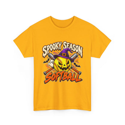 Spooky Season Softball Halloween T-Shirt