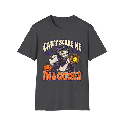 Can't Scare Me I'm a Catcher Halloween T-Shirt