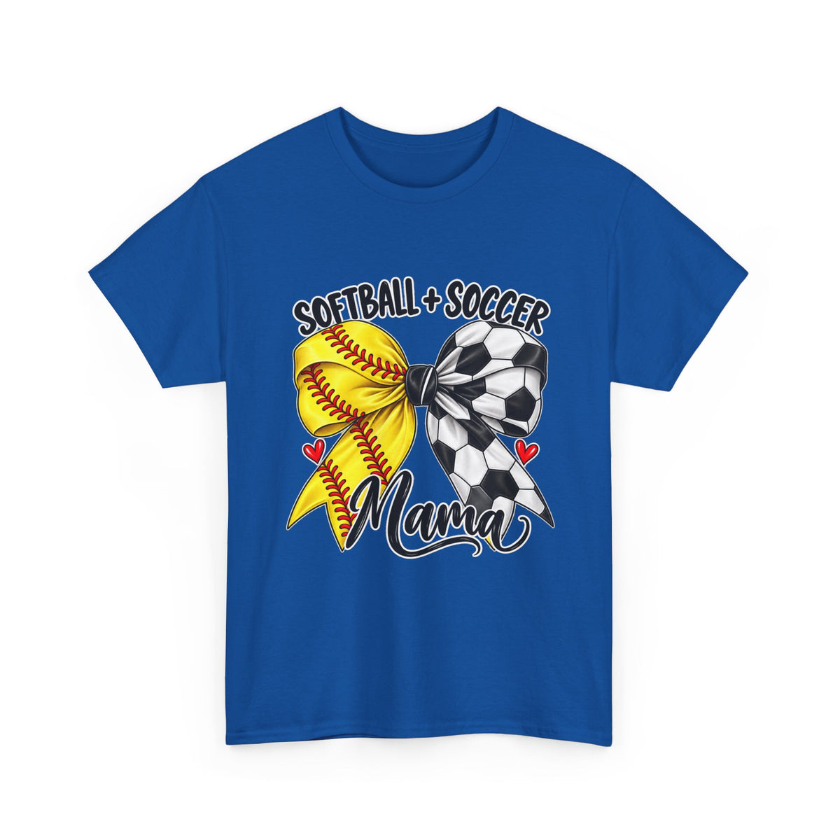 Softball + Soccer Mama Sports Mom T-Shirt