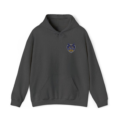 Union City Soccer New Crest Sheild Embroidered Hoodie — Small Chest Graphic
