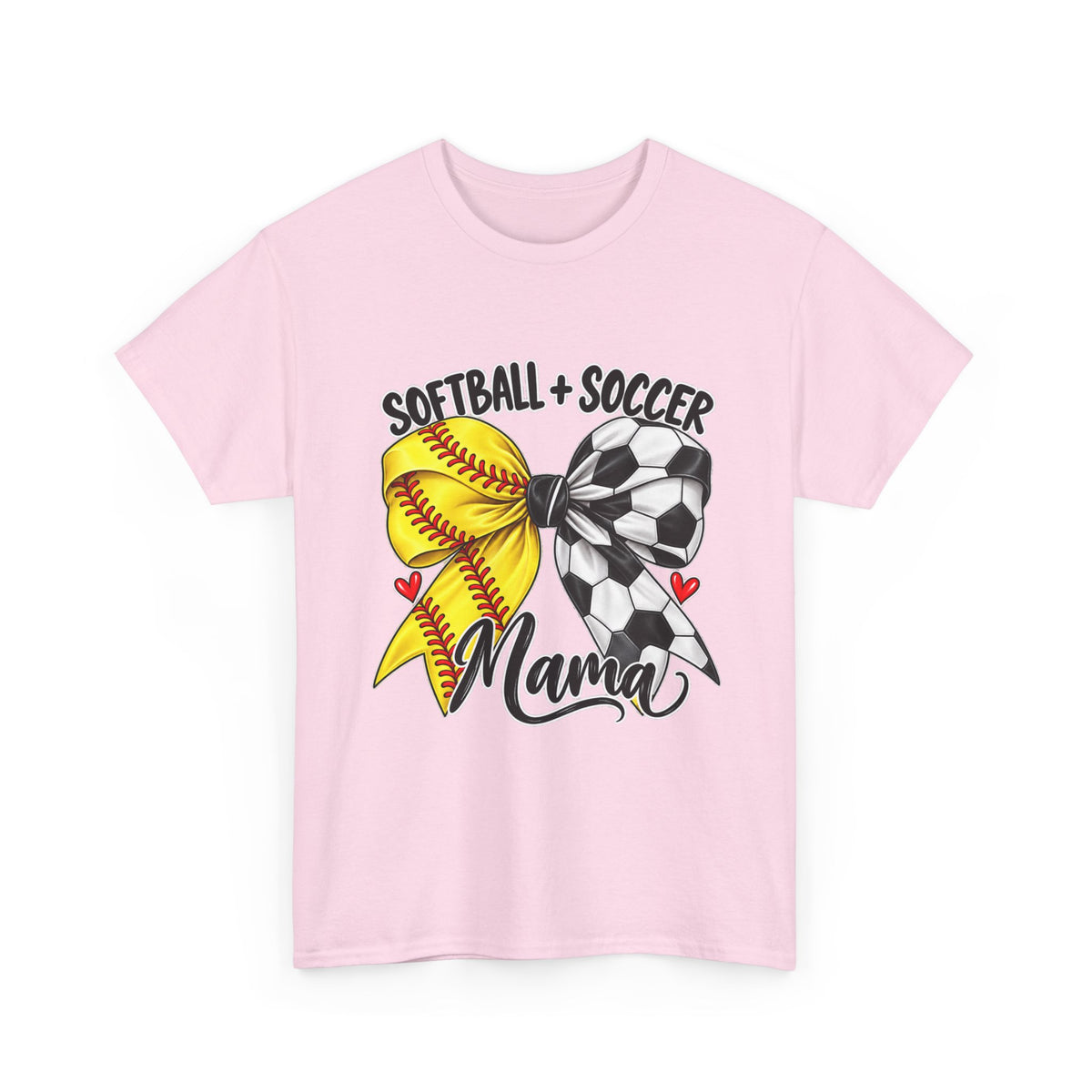 Softball + Soccer Mama Sports Mom T-Shirt