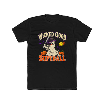 Wicked Good Softball Halloween T-Shirt