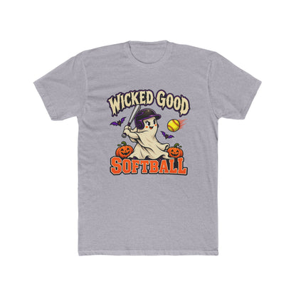 Wicked Good Softball Halloween T-Shirt