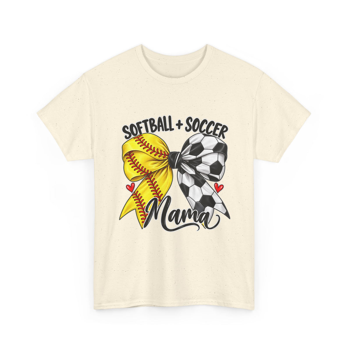 Softball + Soccer Mama Sports Mom T-Shirt