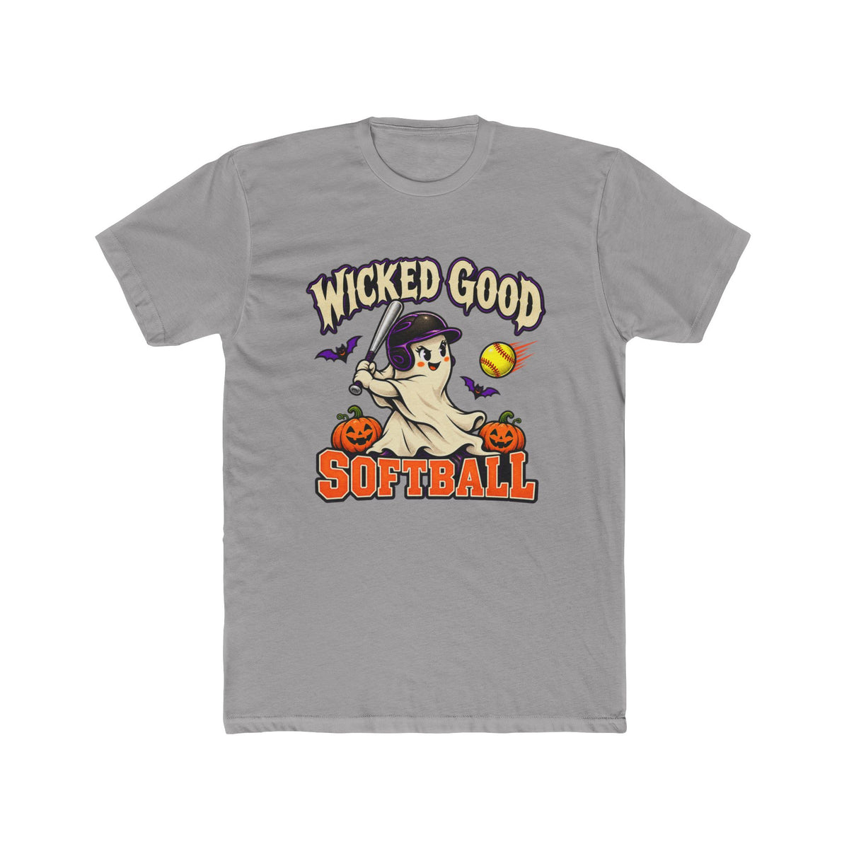 Wicked Good Softball Halloween T-Shirt