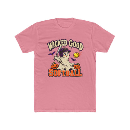Wicked Good Softball Halloween T-Shirt