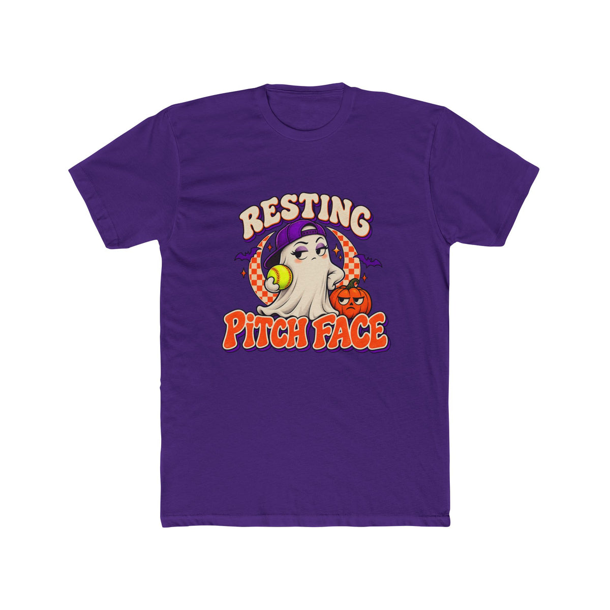 Resting Pitch Face Baseball Graphic Tee