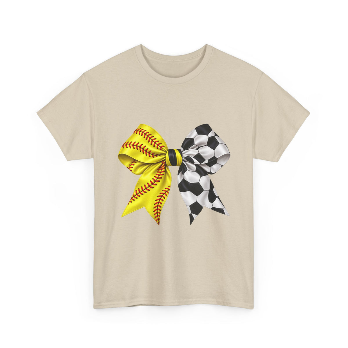 Softball and Soccer Bow T-Shirt
