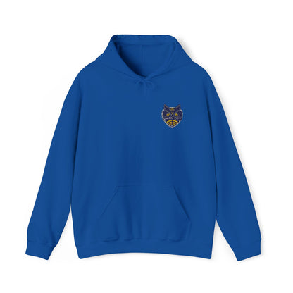 Union City Soccer New Crest Sheild Embroidered Hoodie — Small Chest Graphic