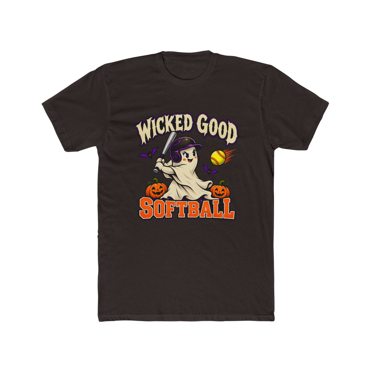 Wicked Good Softball Halloween T-Shirt