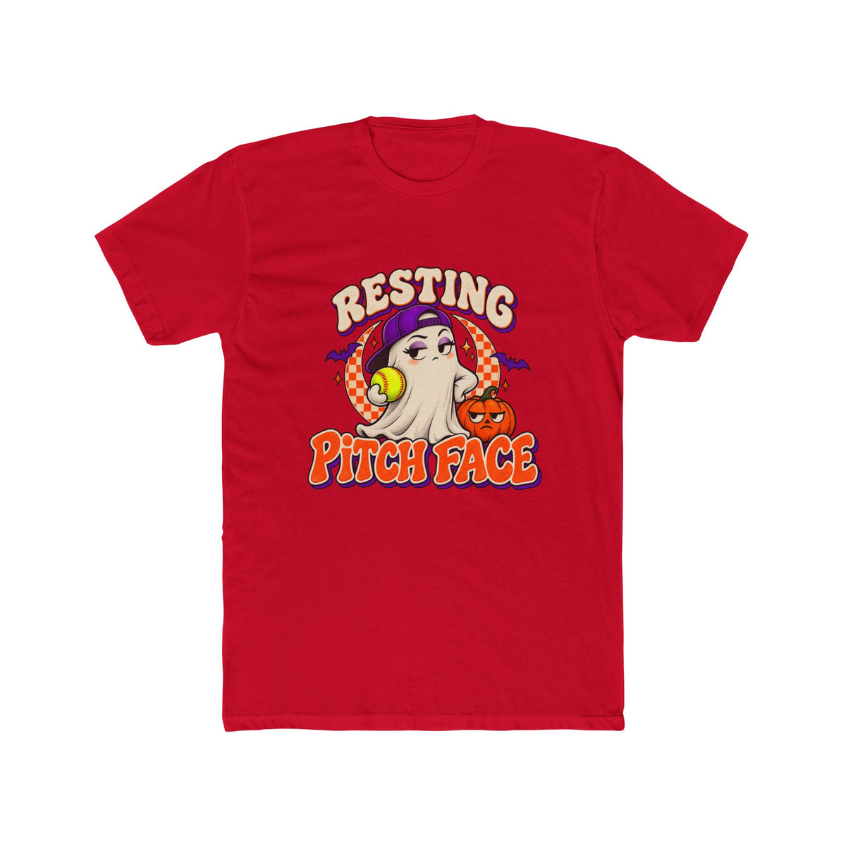 Resting Pitch Face Baseball Graphic Tee