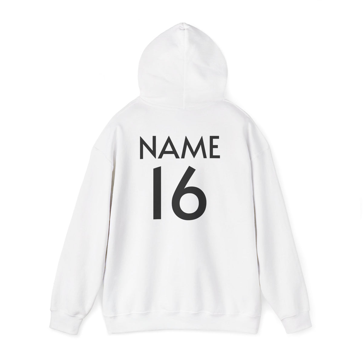 Catcher's Parents Hoodie — Personalized Back Name & Number Baseball Supporter Sweatshirt