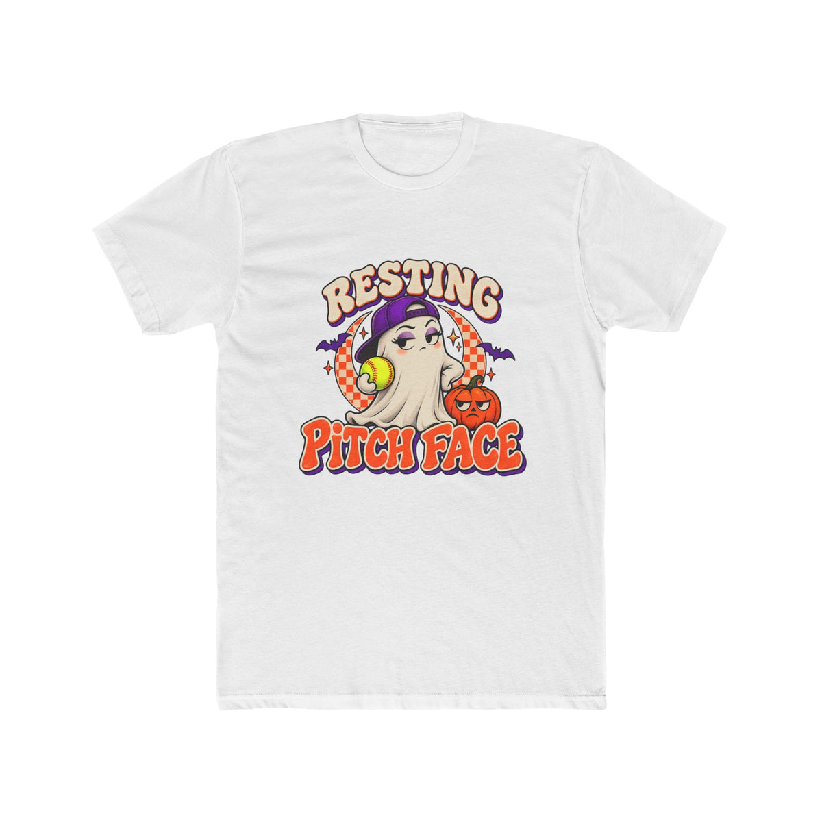 Resting Pitch Face Baseball Graphic Tee