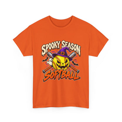Spooky Season Softball Halloween T-Shirt