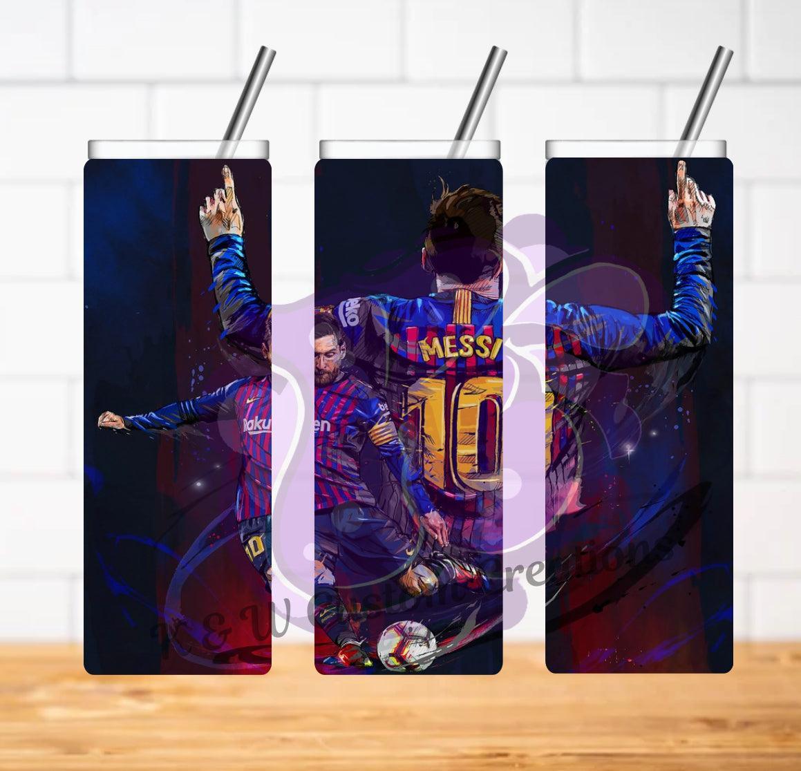 Messi Sublimation Print - K&W CUSTOM CREATIONS