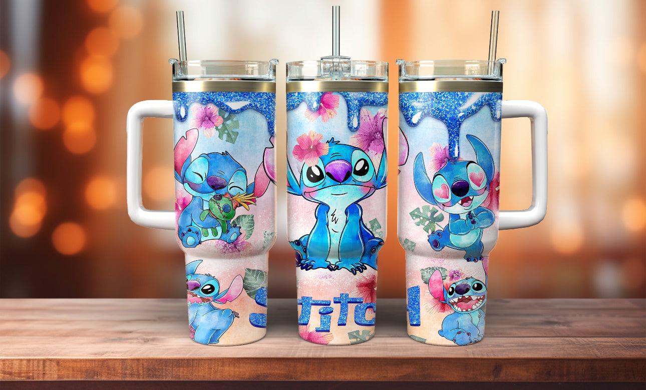 Stitch 40oz tumbler - K&W CUSTOM CREATIONS