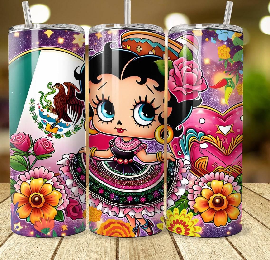 Betty Boop Viva Mexico - K&W CUSTOM CREATIONS