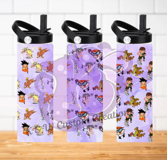 Cartoon Network 20oz Tumbler Durable Double Wall Insulated Travel Cup For On The Go Hydration - KW CUSTOM CREATIONS