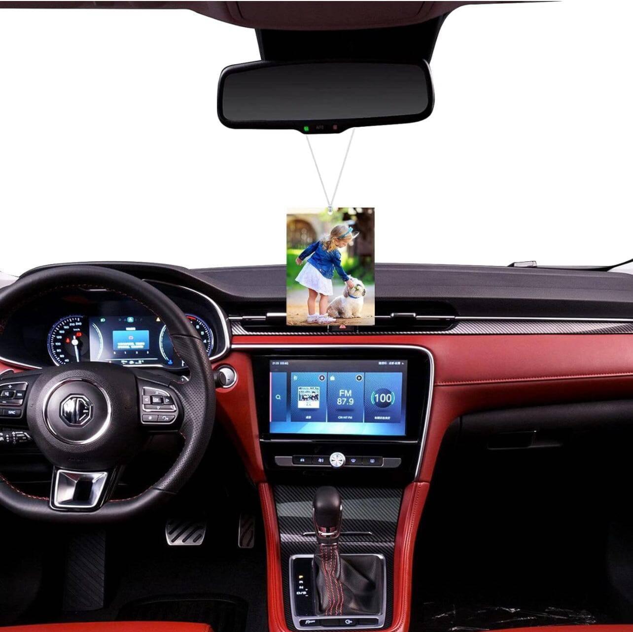 Custom Car Air Freshener Personalized Vehicle Scent High Quality Materials Customizable Design For Car Interior - KW CUSTOM CREATIONS