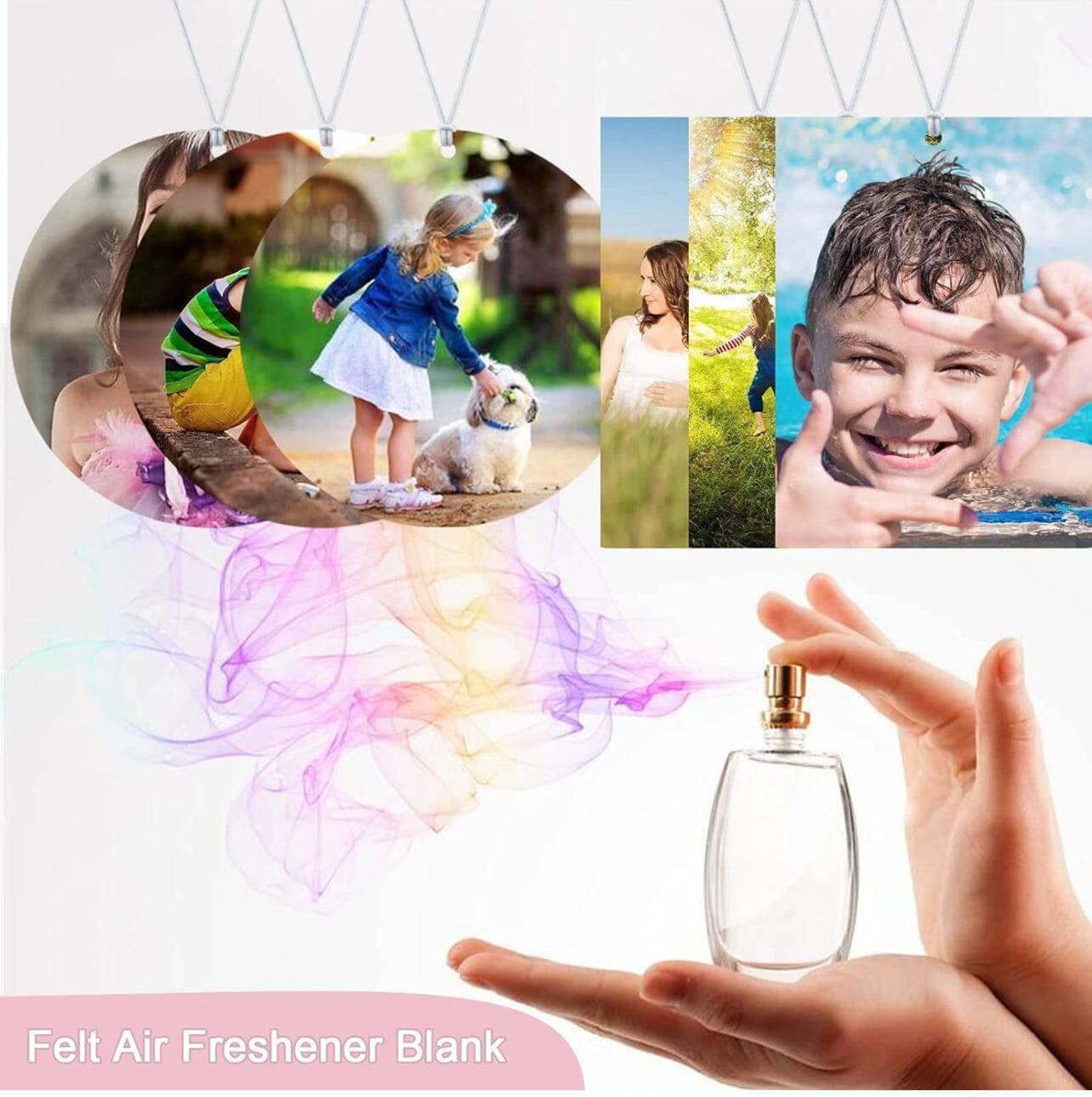 Custom Car Air Freshener Personalized Vehicle Scent High Quality Materials Customizable Design For Car Interior - KW CUSTOM CREATIONS