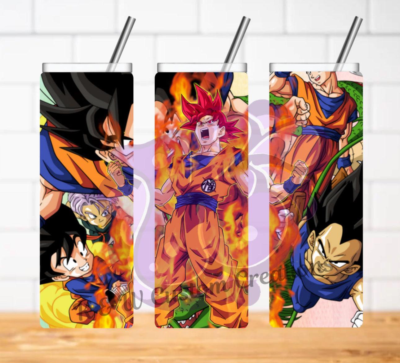 DBZ Anime Sublimation Print - K&W CUSTOM CREATIONS