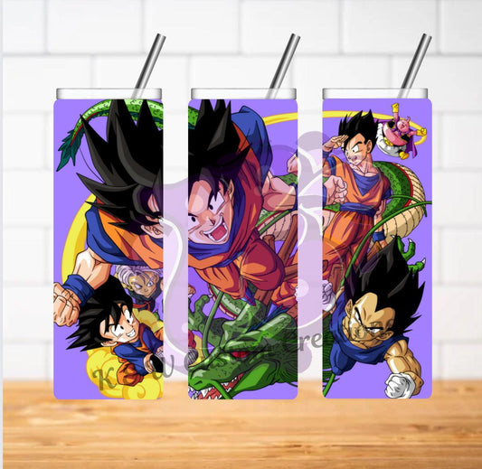 DBZ Anime Sublimation Print - K&W CUSTOM CREATIONS