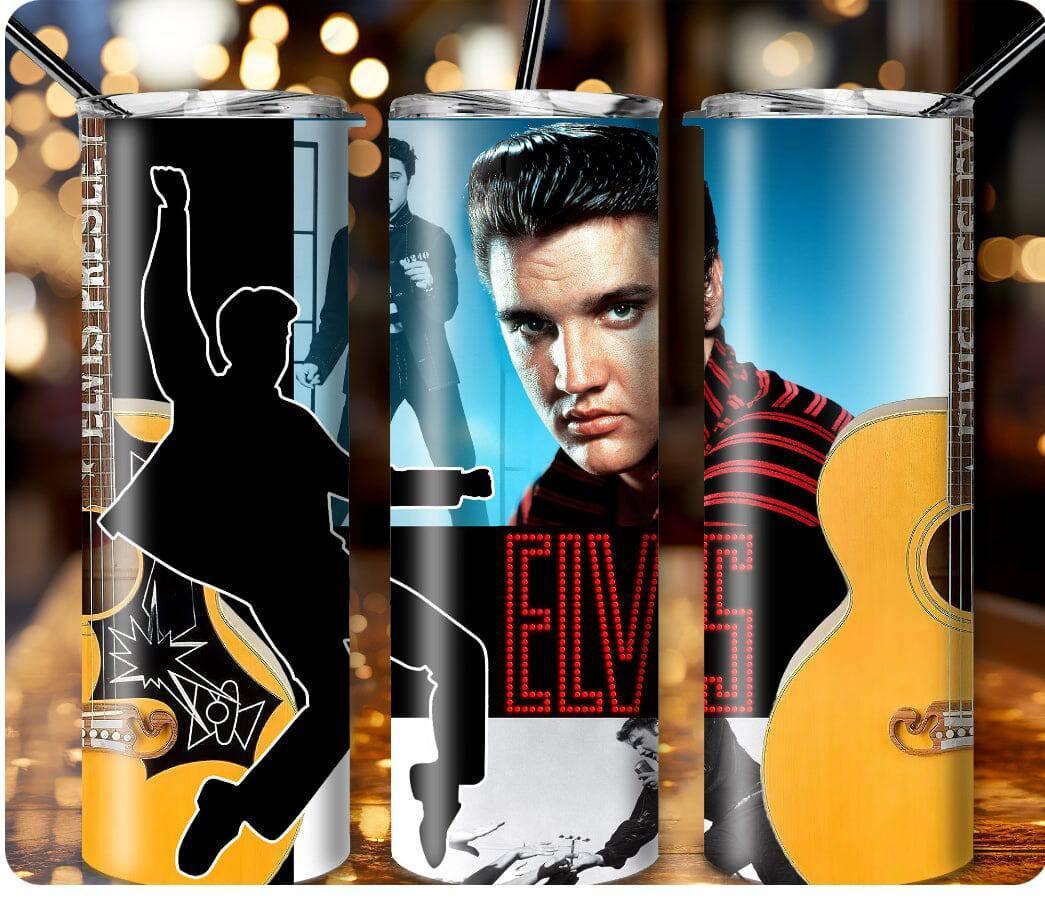 Elvis Presley- 20oz Tumbler - K&W CUSTOM CREATIONS