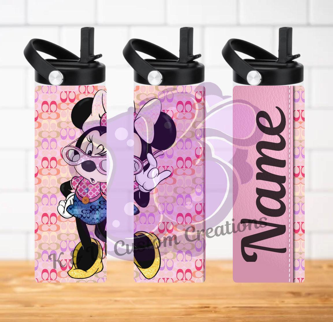 Girl Mouse Coach pink - K&W CUSTOM CREATIONS